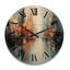 Horloge murale en bois massif Netea-35902263