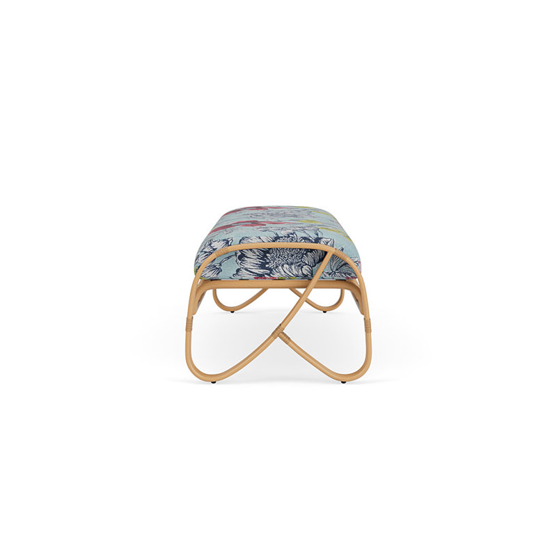 Riviera Patio Bench, Serena Floral Meadow