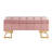 Freea Velvet Upholstered Storage Bench-476825068