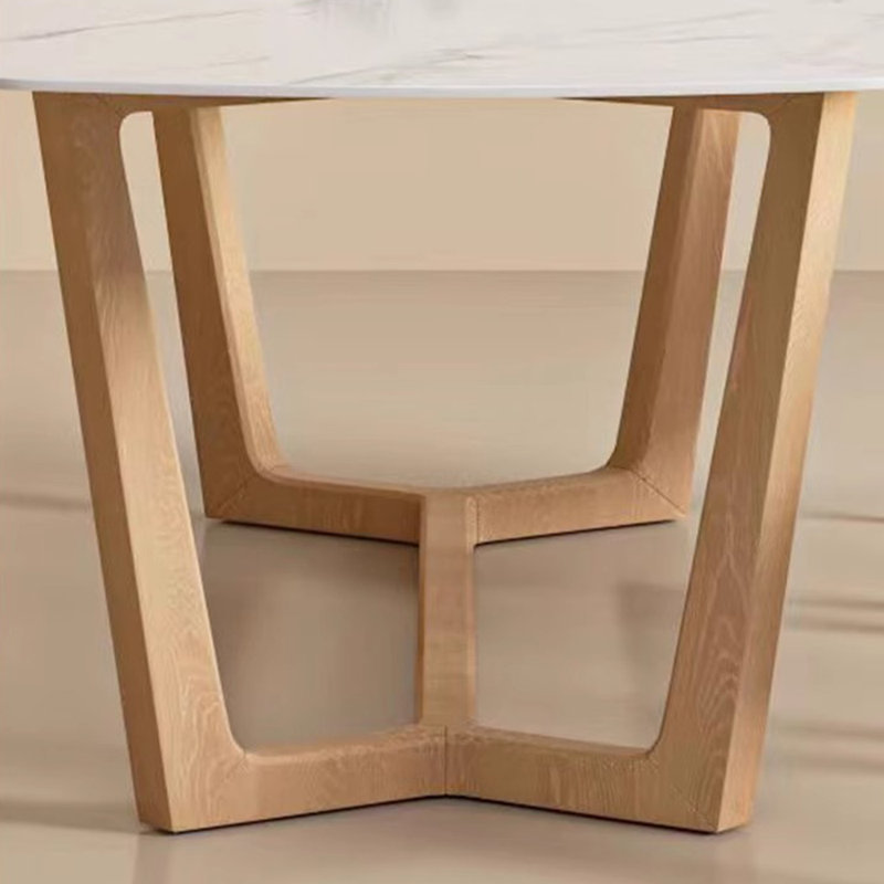 Ensemble de salle à manger moderne en bois massif, H 29,5 po x L 62,9 po x l 31,4 po