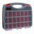 Stalwart Portable Storage Case with Lock & 23 Compartments and Removable Dividers