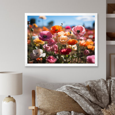 Champ de fleurs vibrantes I