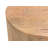 18" Natural Solid Wood Round End Table