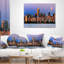 Vancouver Downtown Skyscrapers - oreiller imprimé paysage urbain-29964244-29965593
