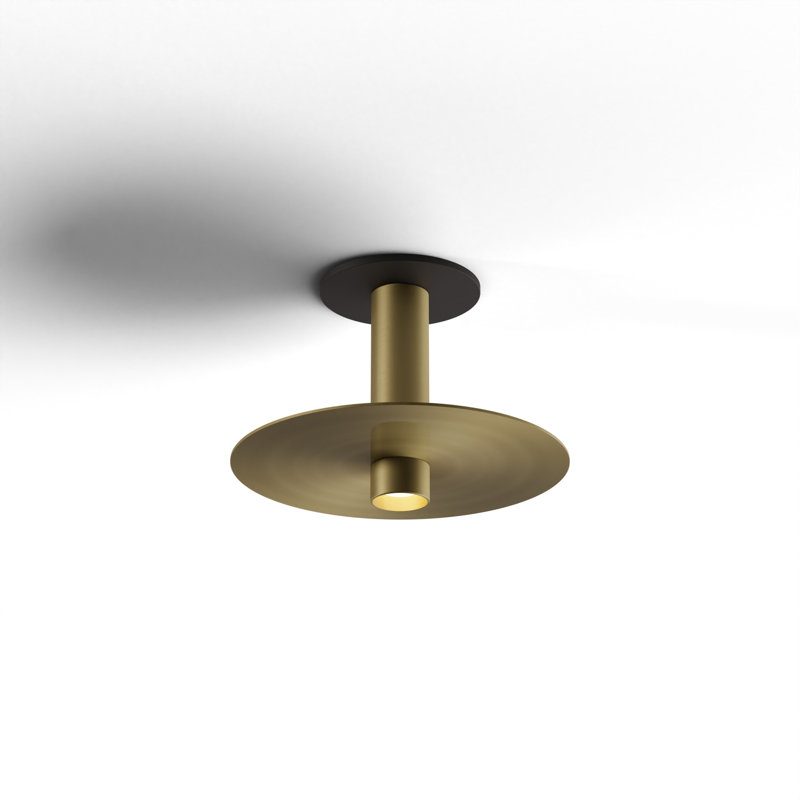 Combi 1 - Light LED Pendant, Brass
