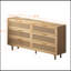 Armoire de rangement polyvalente en rotin pour l'organisation et la décoration de la maison-909702967