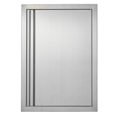 BBQ Access Door, 17W x 24H Inch Single Outdoor Kitchen Door