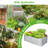 Denishia Belisle 6 ft x 3 ft Galvanized Metal Outdoor Raised Garden Bed Planter Box for Vegetables, Fruits-1357737644-1353615017