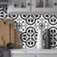 Carreau de mosaïque auto-adhésif en pierre 12 po x 12 po-86671434