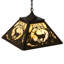 Luminaire suspendu conique unique à 2 lumières-16183544