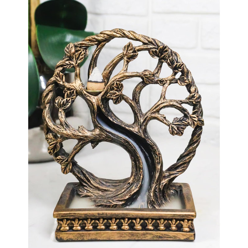 Brûleur à cône de forêt Forest Crann Bethadh Celtic Willow Tree Of Life