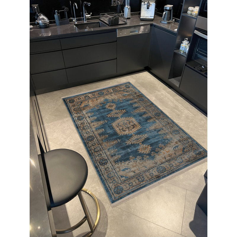 Tapis rectangulaire Wisnie, Rectangle 5 pi x 7 pi 7 po