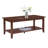 Winston American Heritage Rectangle Coffee Table with Shelf-1882687347