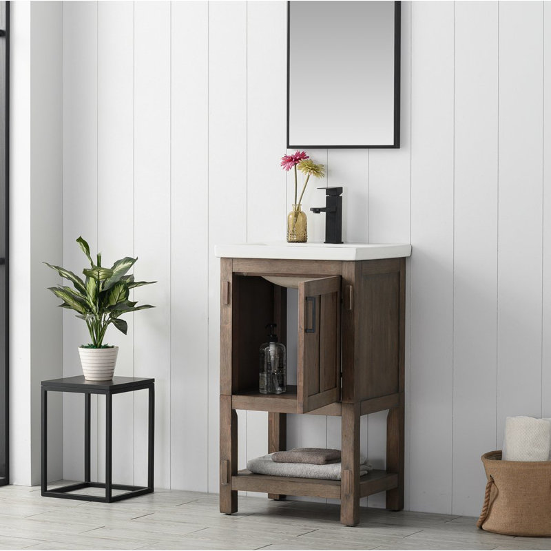 Ensemble de meuble-lavabo simple 20 po Alvah