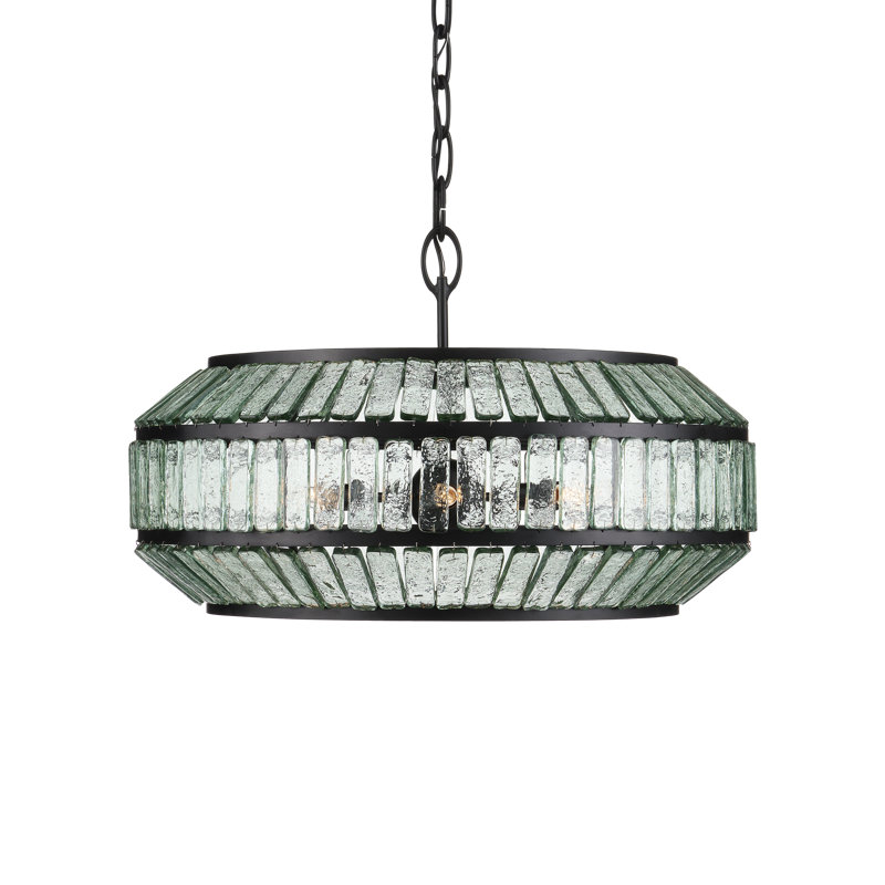 Centurion 6 - Light Dimmable Drum Chandelier