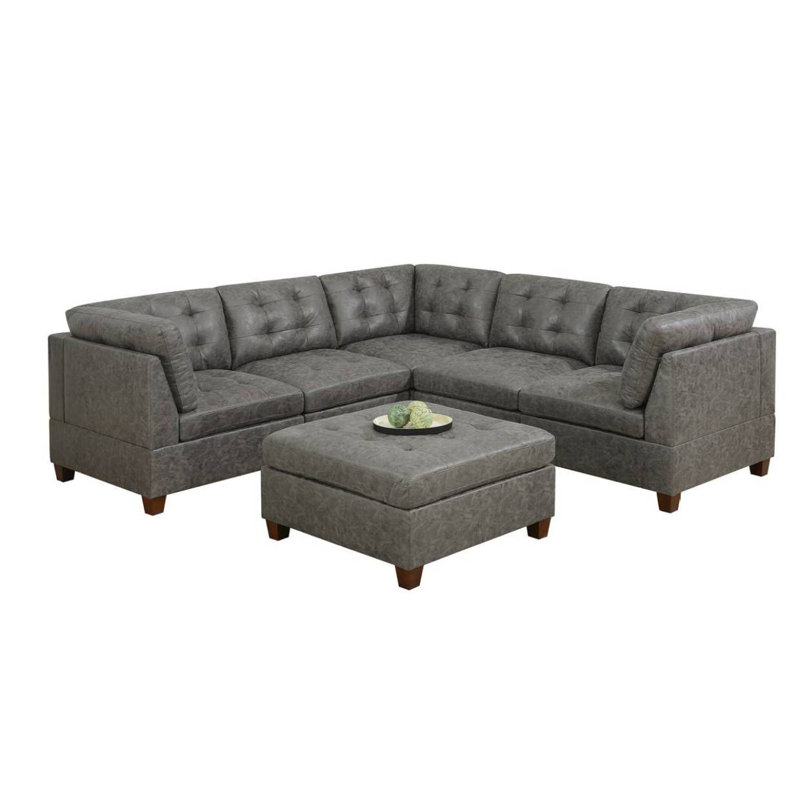 Canapé moderne modulaire 6 pièces