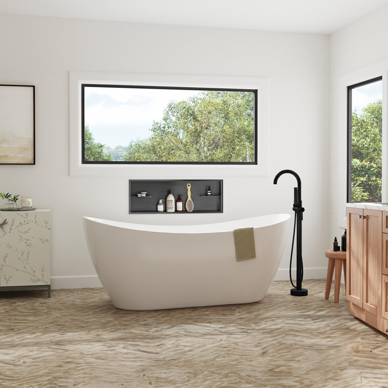Niche de douche H 12,6 po x l 36,2 po x P 4 po, Bronze industriel