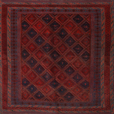 Tapis brun Southwestern