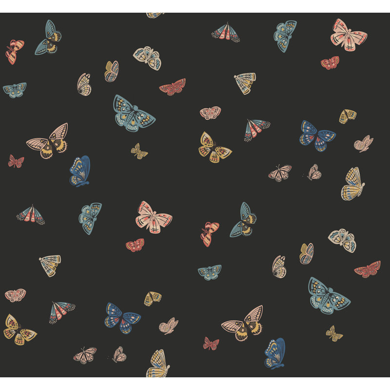 Papier peint Butterfly House, Noir