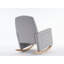 Chaise berçante rembourrée Lebbie-530938321