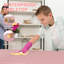 Table pliante portative rose 4 pieds pour un maximum de 135 kg pour l'intérieur et l'extérieur-646864138
