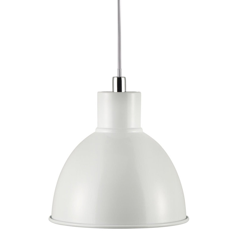 Maddi 1 - Light Dome Pendant, White