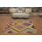 Colorful Square Kilim Wool Oriental Area Rug 6x6