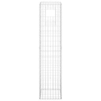 Silver Iron Basket Post