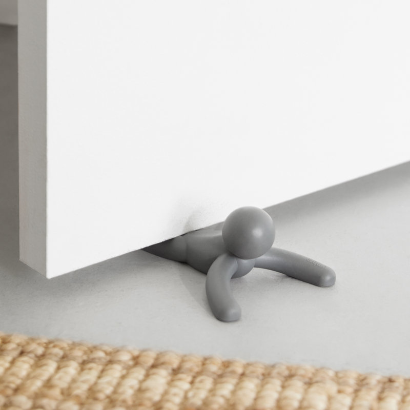 Butoir de sol en plastique Buddy Door, Gris anthracite