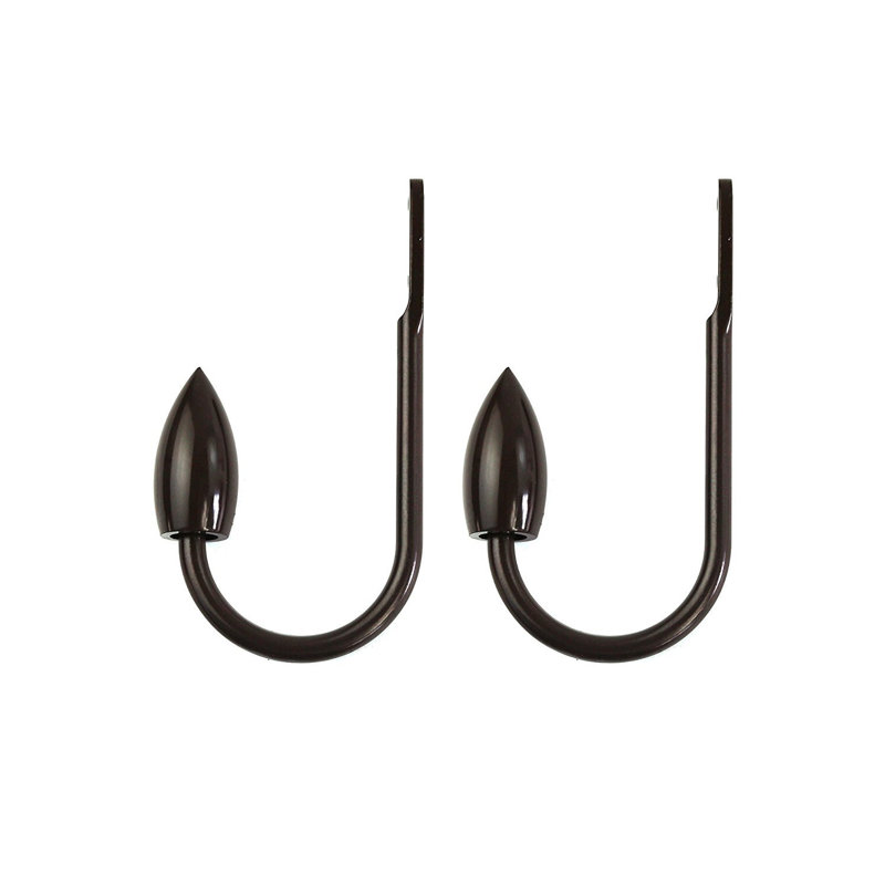 Swayze 6'' Curtain Holdback, Bronze