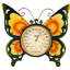 Thermomètre mural papillon