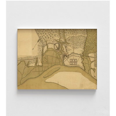 «Savannah and Its Environs 1779 Map», reproduction d'art de Savannah, carte de l'ancienne Géorgie, art mural Savannah, impression d'affiche militaire, carte de port