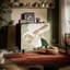 Buffet en bois massif à motif d'art moderne-104471083