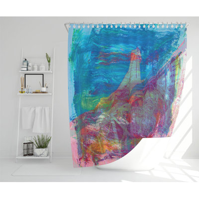 Dimphia Polyester Shower Curtain Set