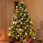 Arbre de Noël illuminé-1010865190