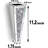 Vase Crushed Diamond Mirror