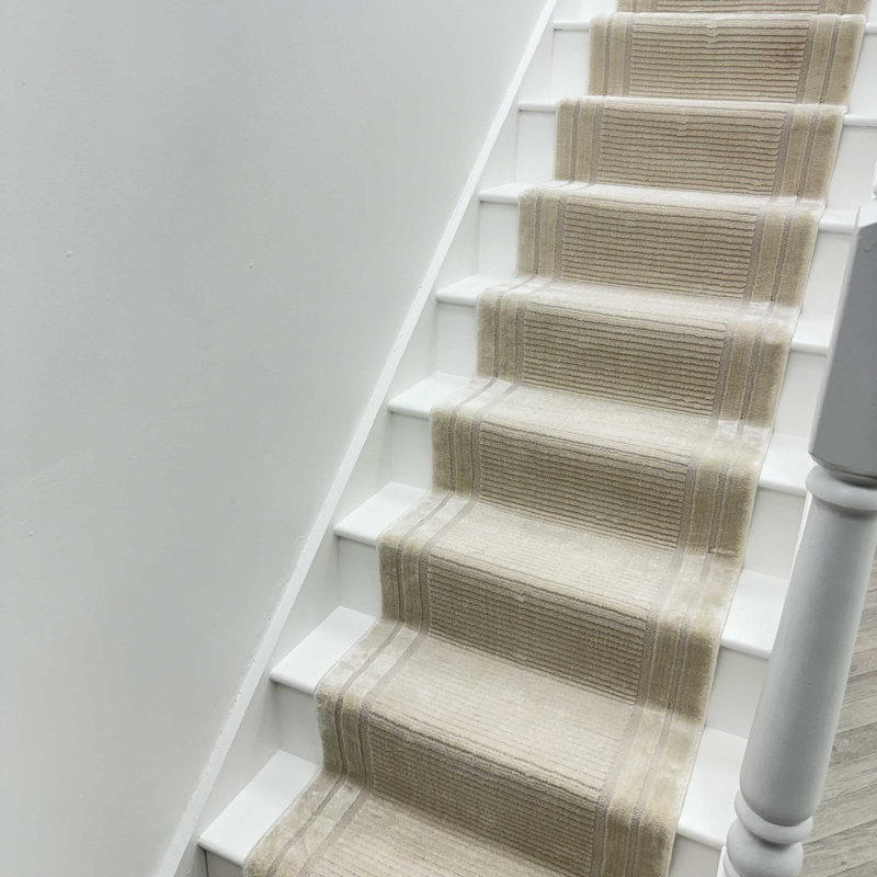 Stair Runner Geometric Area Rug, Runner 66 x 480 cm