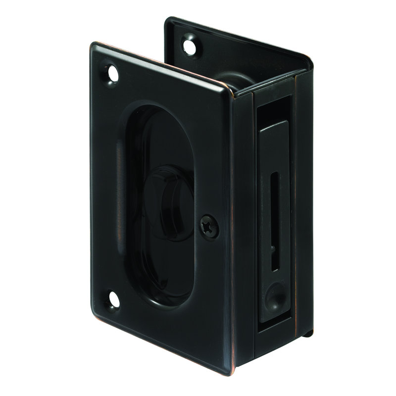 Privacy Lock with Pull Pocket Door Hardware