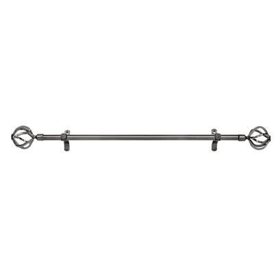 Musa Adjustable Single Curtain Rod
