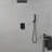 12" Rain Shower Head Systems Wall Mounted Shower-118534749