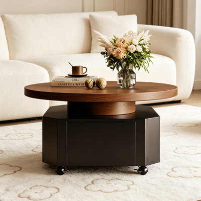 Petite table basse mobile avec roulettes