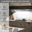 Insert de hotte de cuisinière, hotte à conduit en acier inoxydable ultra-silencieux 1200 pi³ / min avec lumières DEL à intensité variable et filtres allant au lave-vaisselle