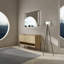 Armoire de rangement pour salle de bain, armoire de salle de bain autoportante avec portes à fermeture douce, armoire de rangement pour salle de bain