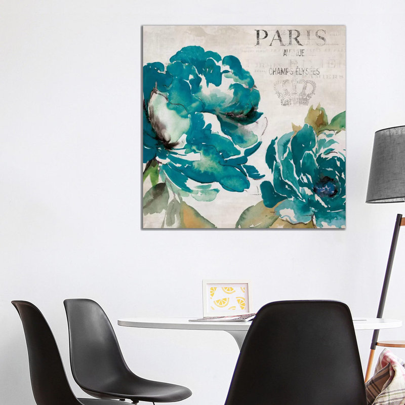 Caroline I by Asia Jensen - Wrapped Canvas Painting, 93.98 cm H x 93.98 cm W x 3.175 cm D