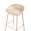 Counter Stool with Metal Frame-1963485534