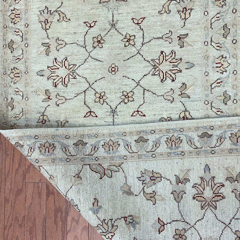  Handmade Oushak Wool Runner