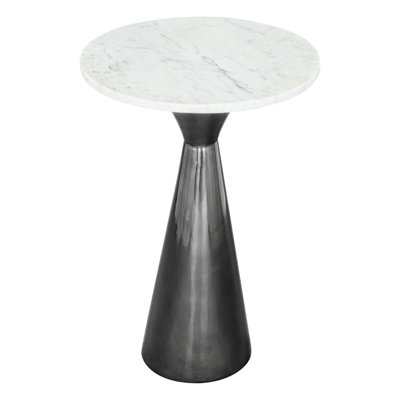 Marble Top End Table