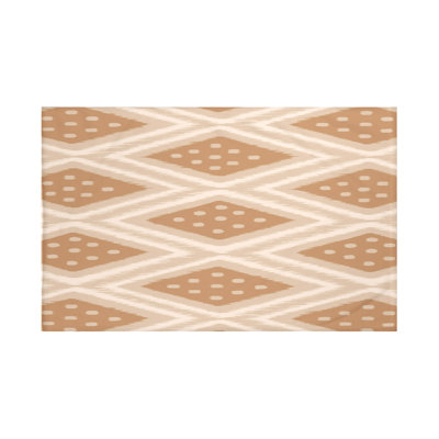 Ikat Diamond Dot Throw Blanket