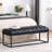 Lubbert Faux Leather Bench-1097375607-1109133214