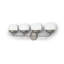 Avoca 4 Light Frosted Dimmable Vanity Light-668641010